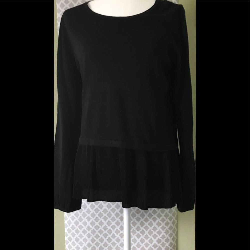 LOFT black sweater Tunic